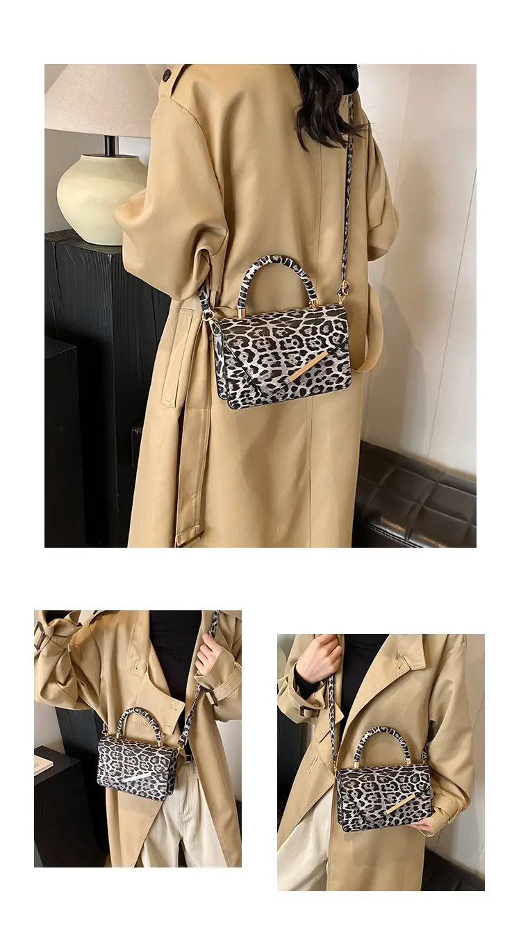 Leopard Print Women's Shoulder Bag 2024 Autumn Winter — feature 24