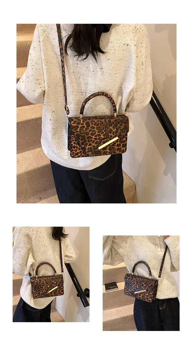 Leopard Print Women's Shoulder Bag 2024 Autumn Winter — feature 25