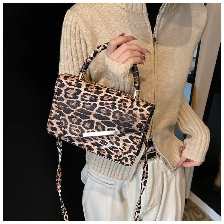 Leopard Print Women's Shoulder Bag 2024 Autumn Winter — feature 9