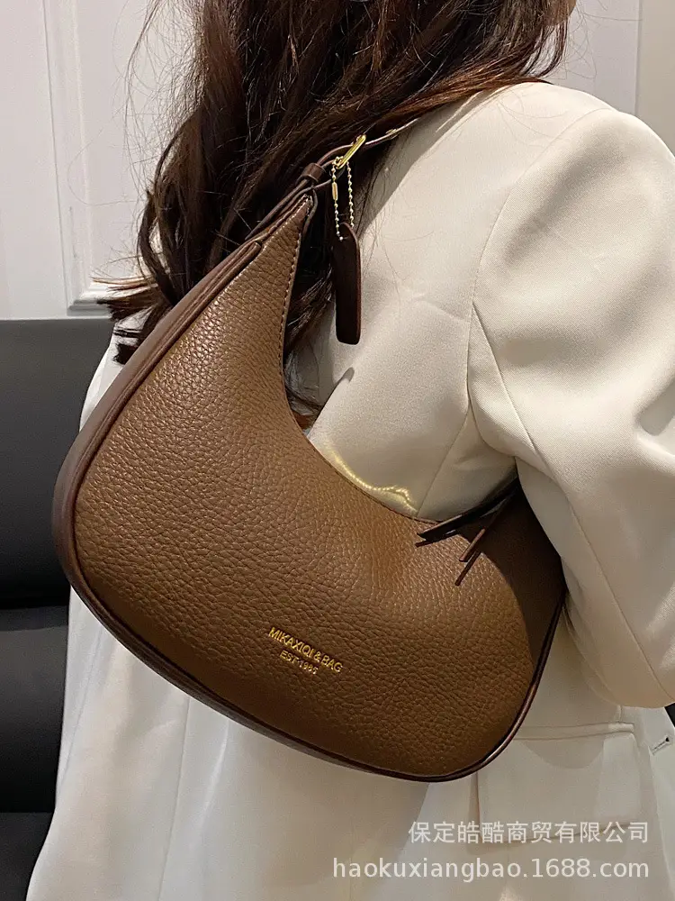 Women Brown Crossbody Bag Autumn Winter 2024 - Image 8
