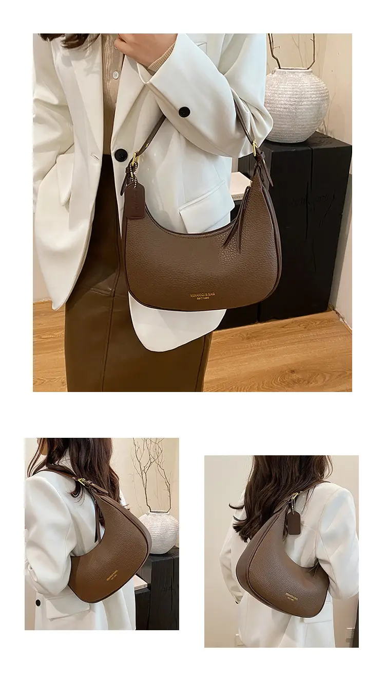 Women Brown Crossbody Bag Autumn Winter 2024 — feature 12