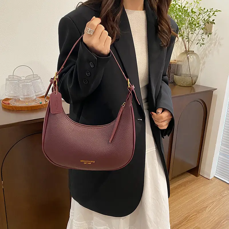 Women Brown Crossbody Bag Autumn Winter 2024 - Image 2