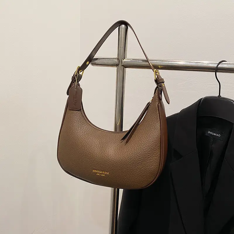 Women Brown Crossbody Bag Autumn Winter 2024 - Image 4