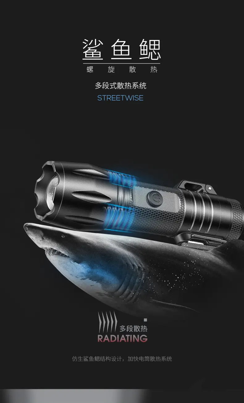 Rechargeable Mini Flashlight with Arc Ignition Lighter β feature 8