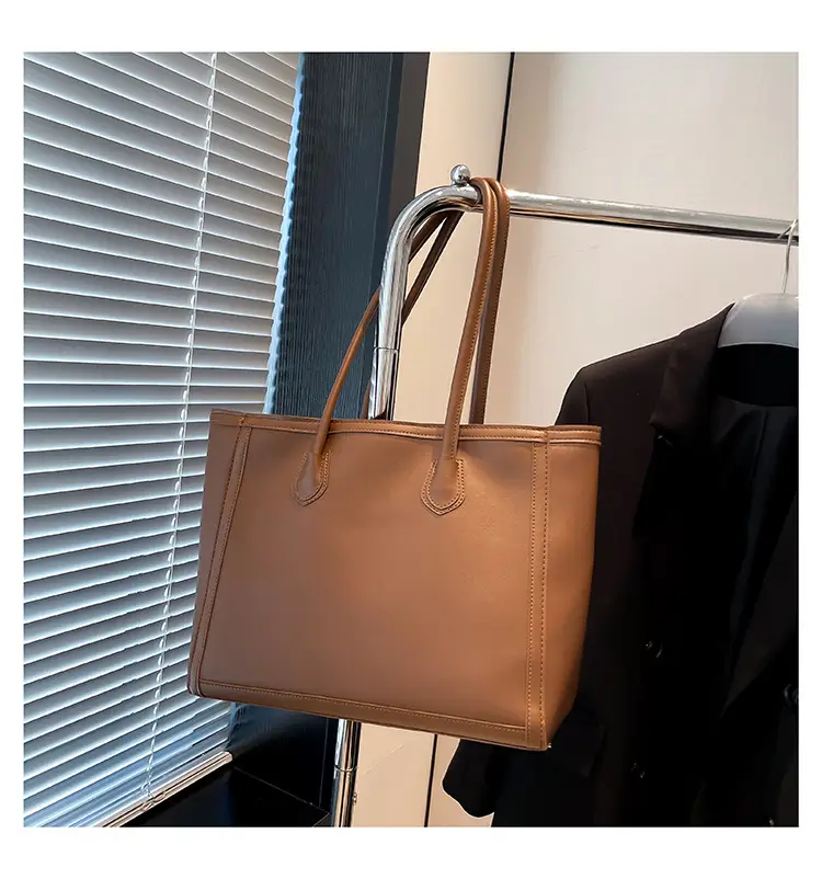 Red Textured Shoulder Tote Bag for Women — feature 27