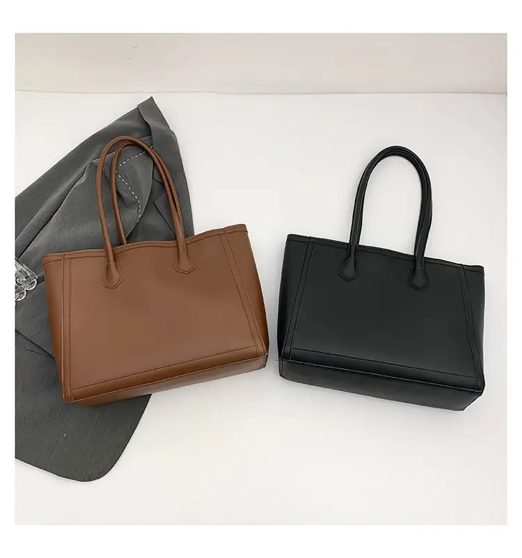 Red Textured Shoulder Tote Bag for Women — feature 30