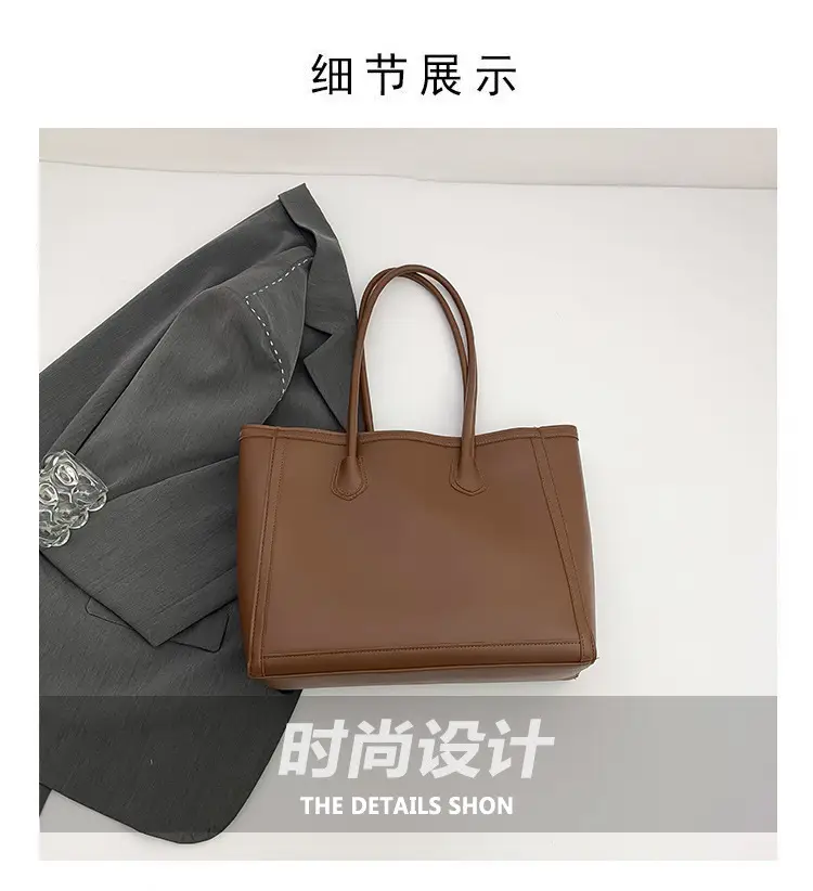Red Textured Shoulder Tote Bag for Women — feature 7