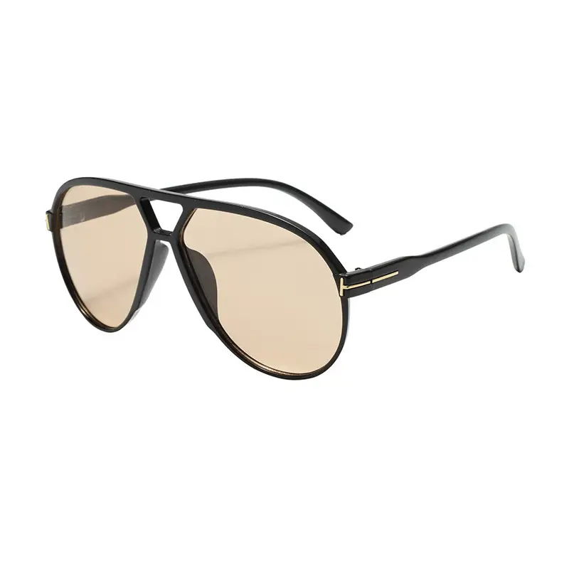 Aviator Sunglasses Black Mirror 2025 Women - Image 3