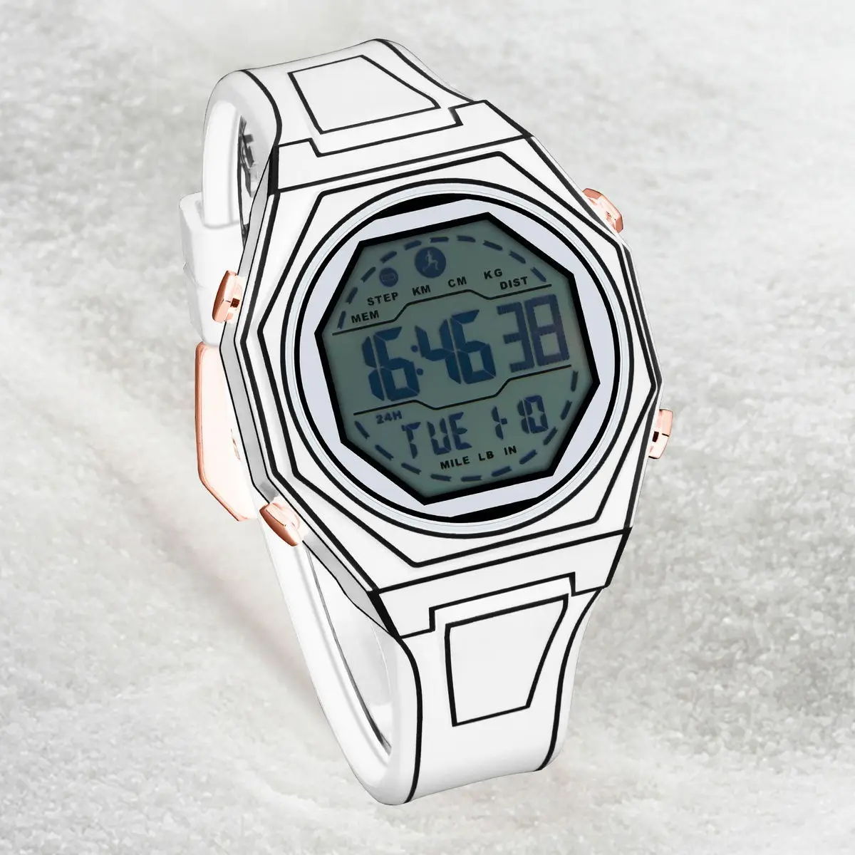 Black Digital Watch 46:38 Student Party Sports — feature 11