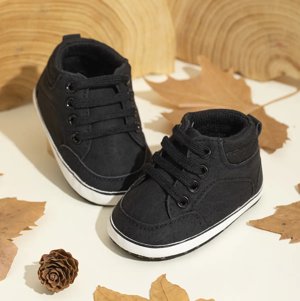 Toddler Shoes 0-1 Year Old High-top Soft Bottom