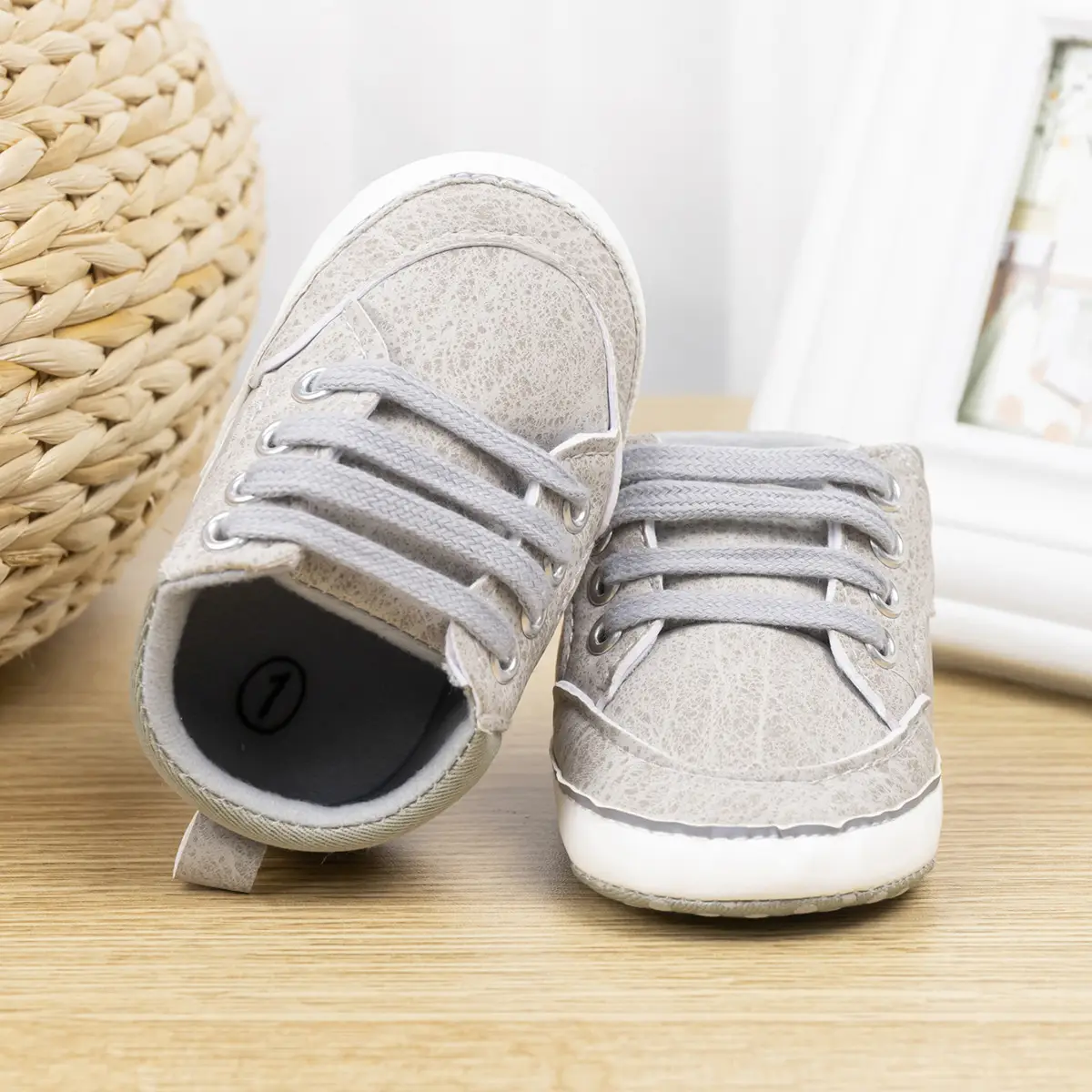 Toddler Shoes 0-1 Year Old High-top Soft Bottom