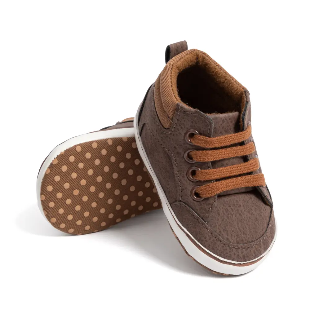 Toddler Shoes 0-1 Year Old High-top Soft Bottom — feature 23