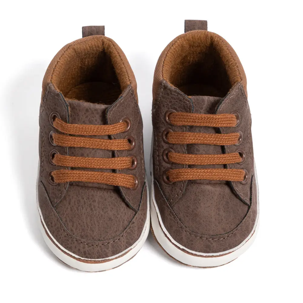 Toddler Shoes 0-1 Year Old High-top Soft Bottom — feature 24