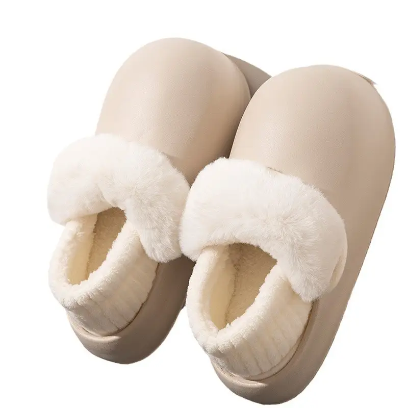 Women Winter Slipper Warm Waterproof Closed Back