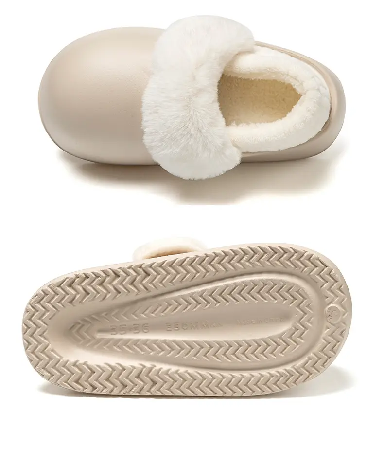 Women Winter Slipper Warm Waterproof Closed Back — feature 15
