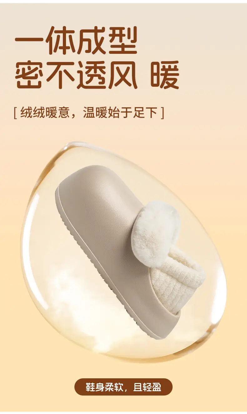 Women Winter Slipper Warm Waterproof Closed Back — feature 6