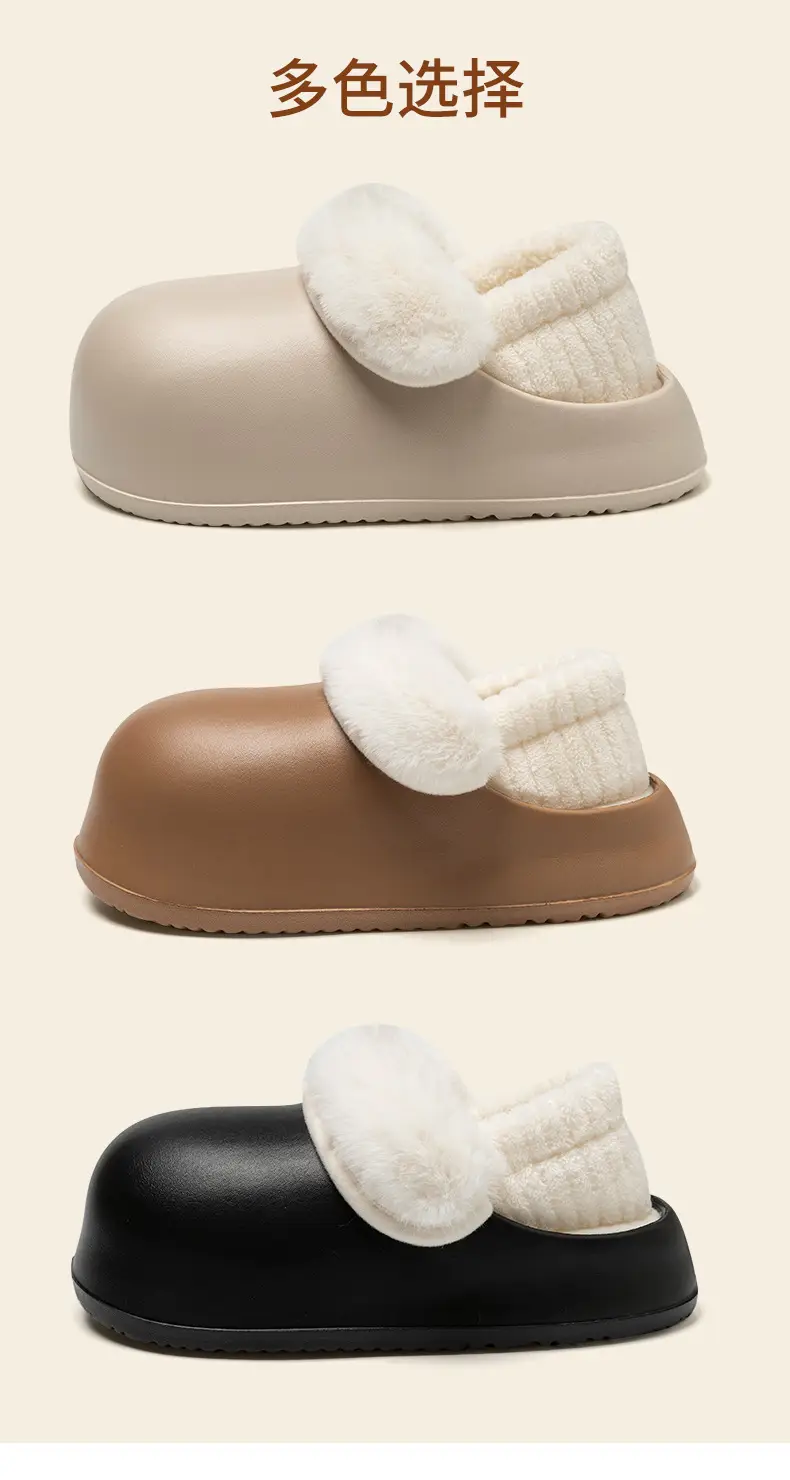 Women Winter Slipper Warm Waterproof Closed Back — feature 8