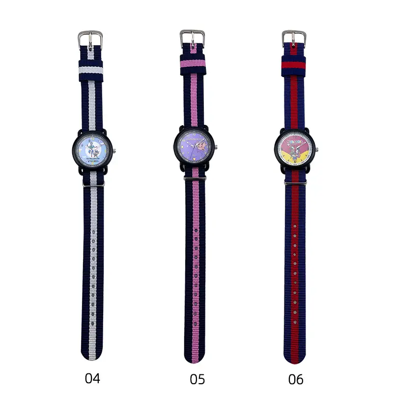 Crayon Kids Analog Watch Blue White Quartz Electronic