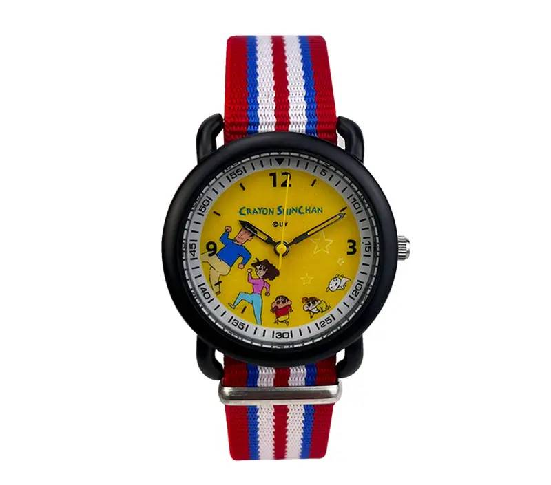 Crayon Kids Analog Watch Blue White Quartz Electronic — feature 11