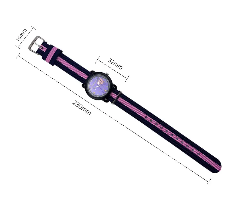 Crayon Kids Analog Watch Blue White Quartz Electronic — feature 6