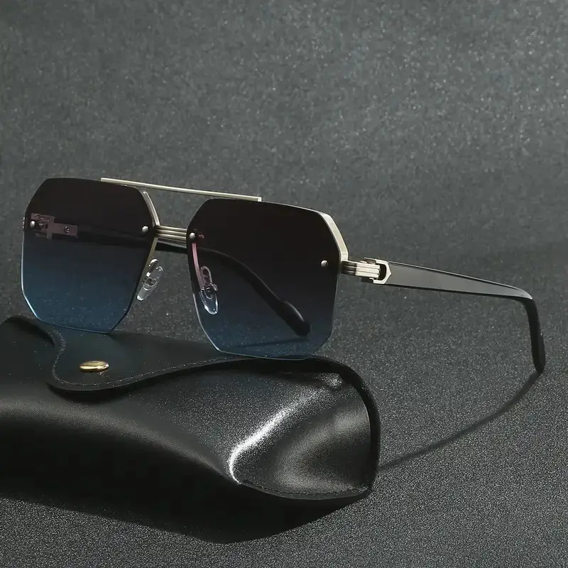 2025 Square Frame Aviator Sunglasses for Men Women - Image 10