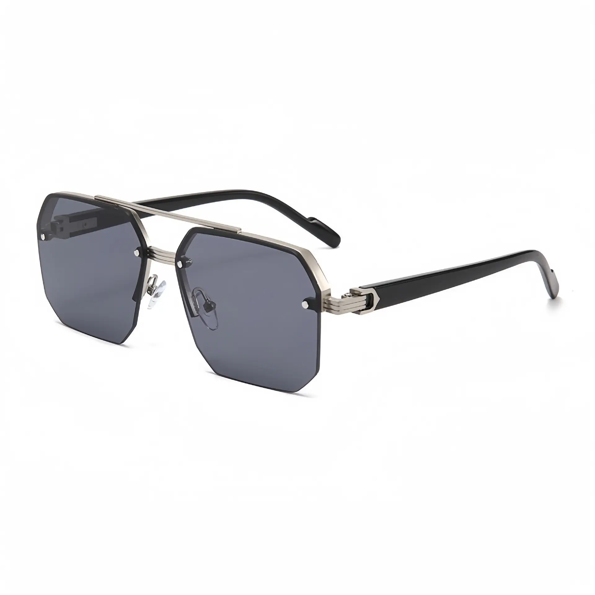 2025 Square Frame Aviator Sunglasses for Men Women - Image 4