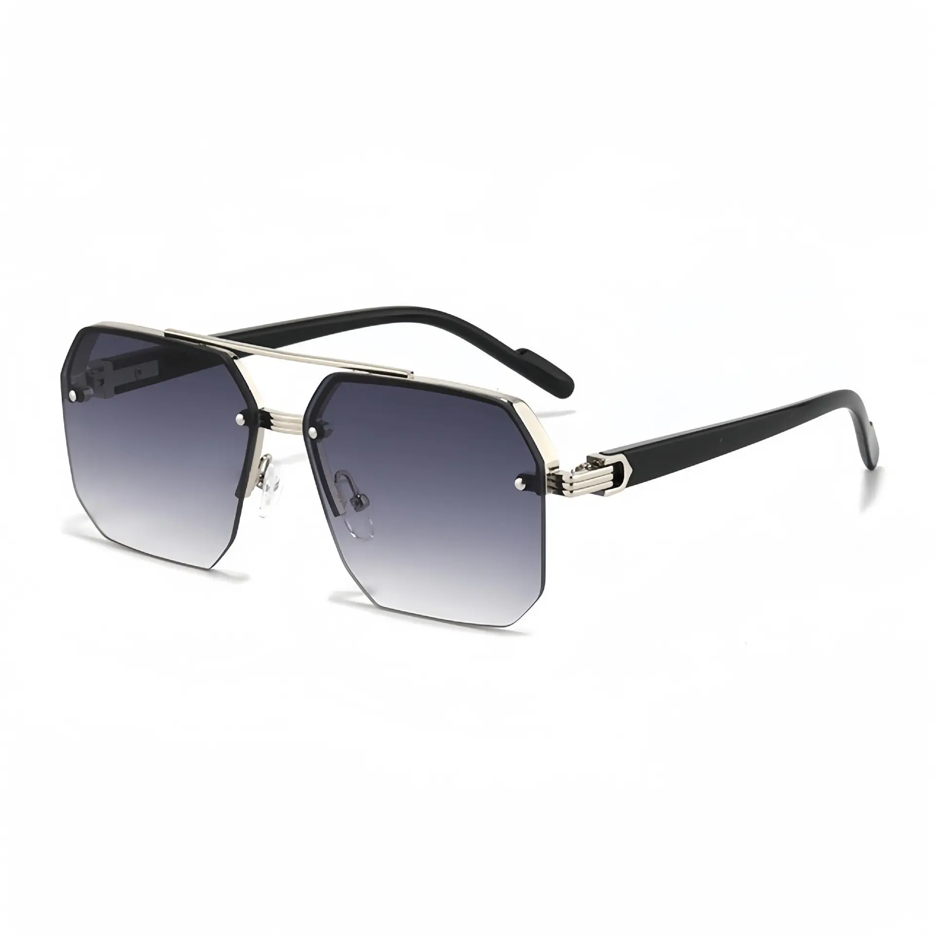 2025 Square Frame Aviator Sunglasses for Men Women - Image 5