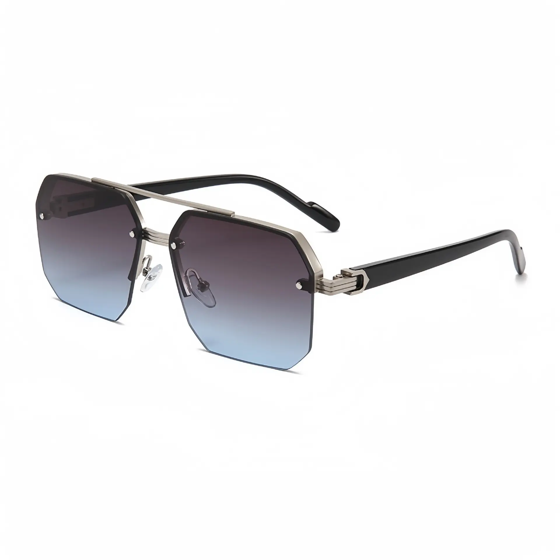2025 Square Frame Aviator Sunglasses for Men Women - Image 6