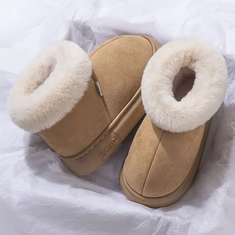Women Fleece Lined Snow Boots 2024 New - Image 8
