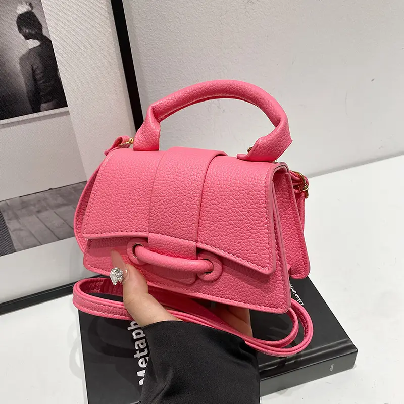 White Korean Style Shoulder Crossbody Bag 2024 - Image 6