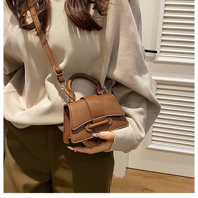 White Korean Style Shoulder Crossbody Bag 2024 — feature 21