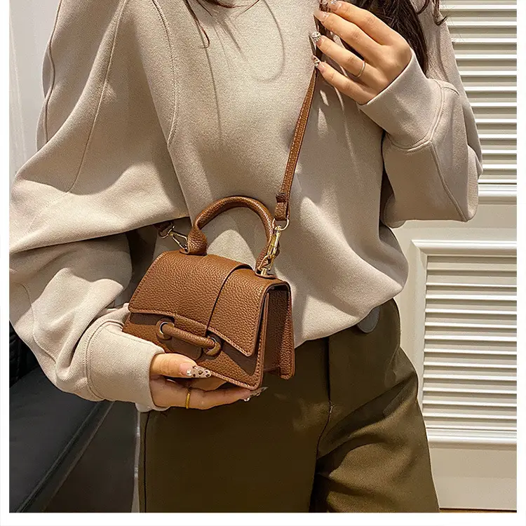 White Korean Style Shoulder Crossbody Bag 2024 — feature 22