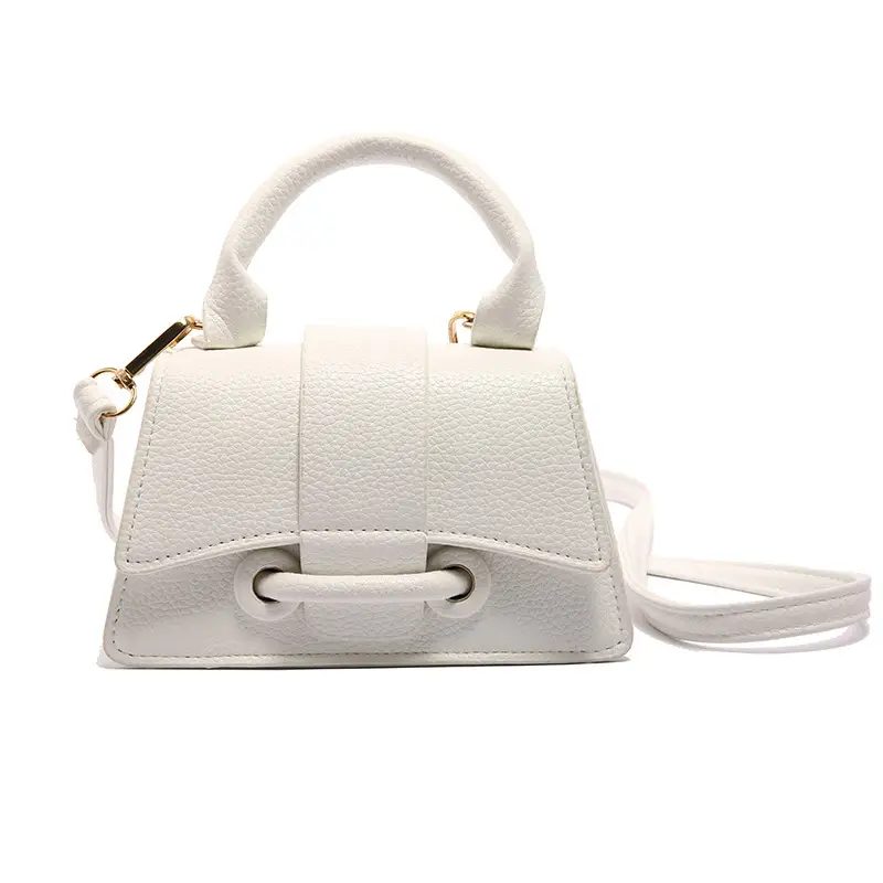White Korean Style Shoulder Crossbody Bag 2024 - Image 2