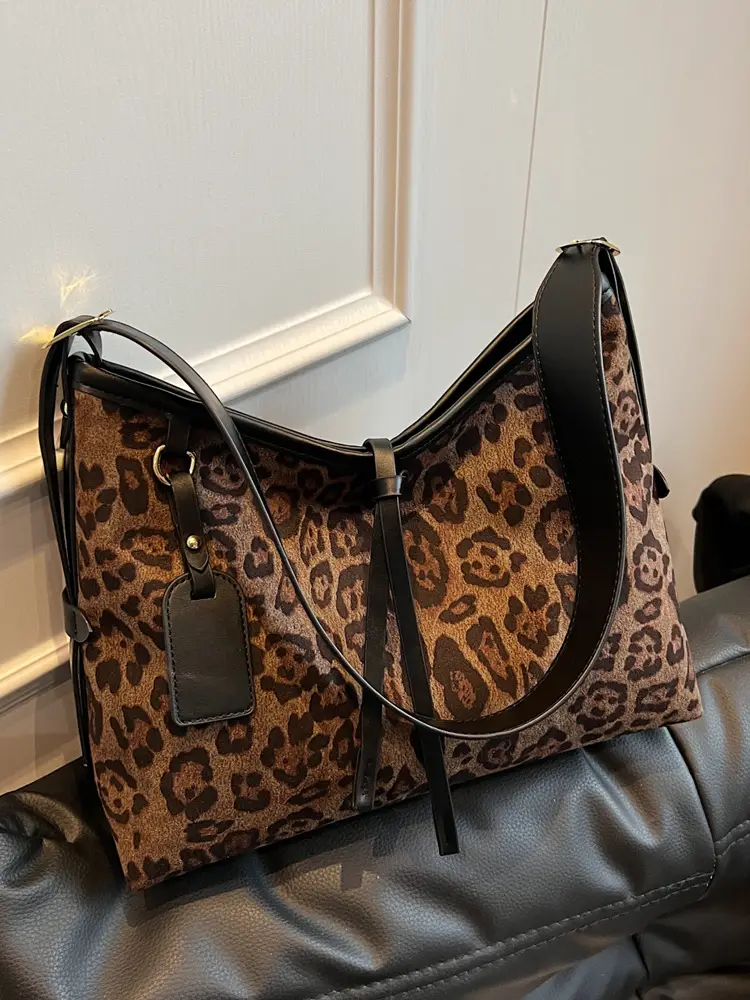 Leopard Print Shoulder Crossbody Bag Women 2024 - Image 6
