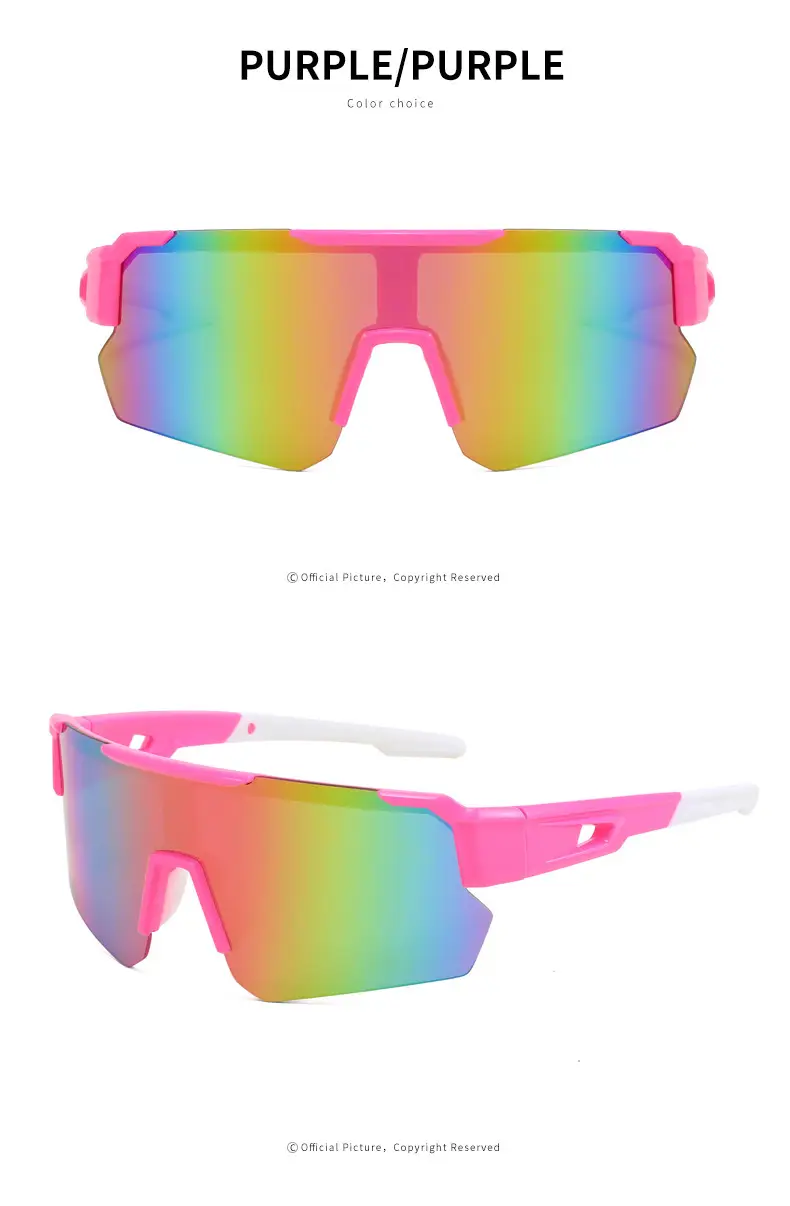 Men Windproof Sports Sunglasses Black Gray — feature 21