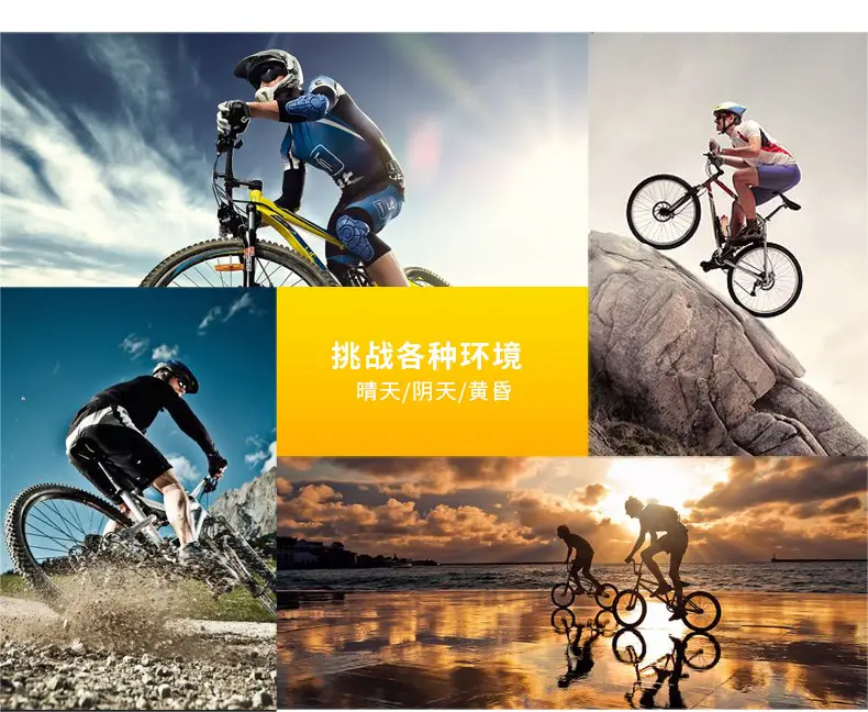 Men Women Square Sunglasses Black Dark Lens Cycling Sports — feature 11