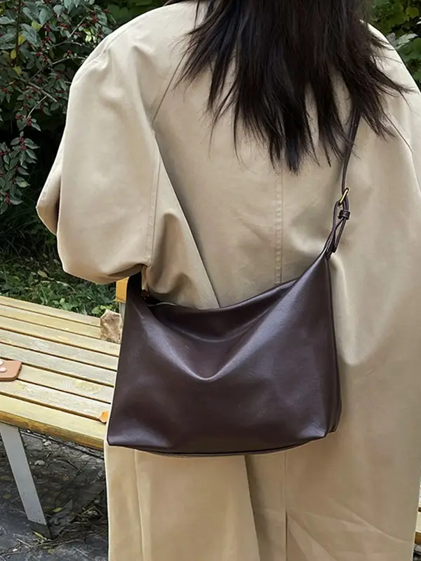 Large Capacity Women's Bag Retro 2024 Shoulder Crossbody Commuter - Image 4