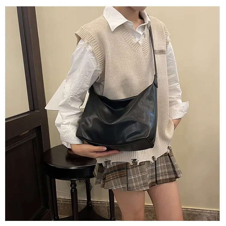 Large Capacity Women's Bag Retro 2024 Shoulder Crossbody Commuter — feature 12
