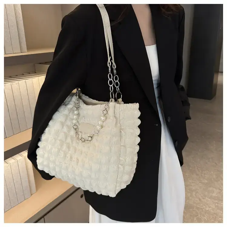 2024 Summer Women's Pleated Shoulder Bag Set of 5 — feature 18