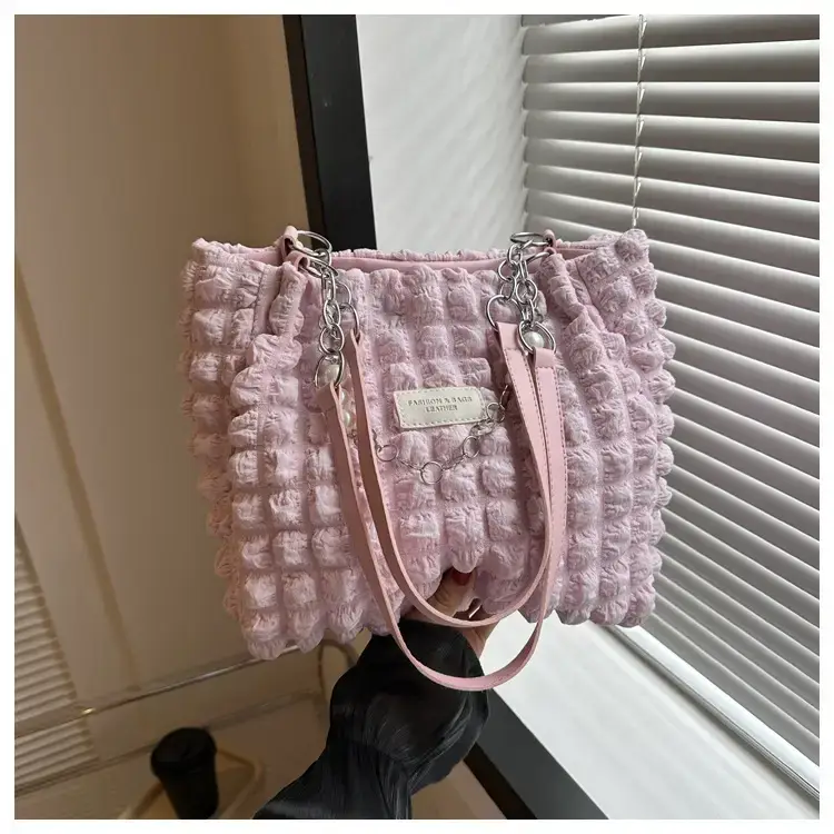 2024 Summer Women's Pleated Shoulder Bag Set of 5 — feature 22