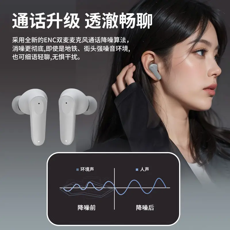 Binaural Bluetooth Headset with Noise Cancellation - Image 6