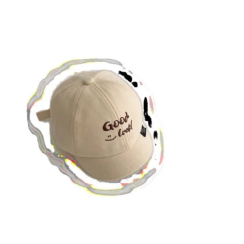 Kids Cap Black White Beige Winter Sunshade Windproof - Image 10
