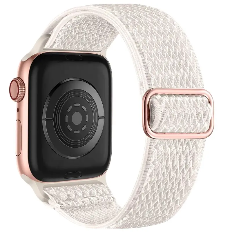 Wavy Apple Watch Strap for Apple Watch Stretch Japanese Buckle Nylon Compatible Iwatch Watch Strap