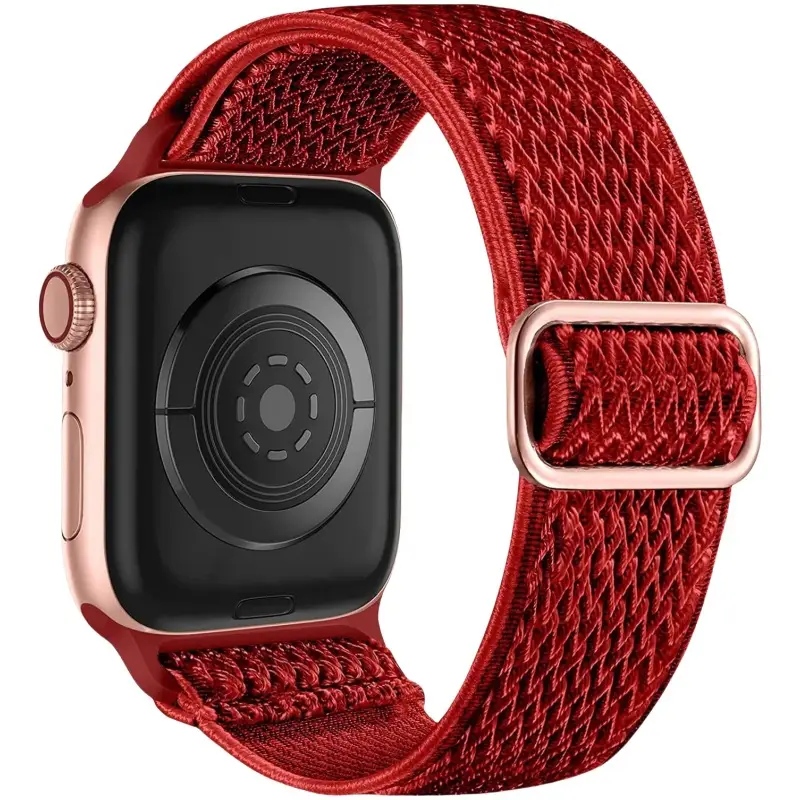 Wavy Apple Watch Strap for Apple Watch Stretch Japanese Buckle Nylon Compatible Iwatch Watch Strap