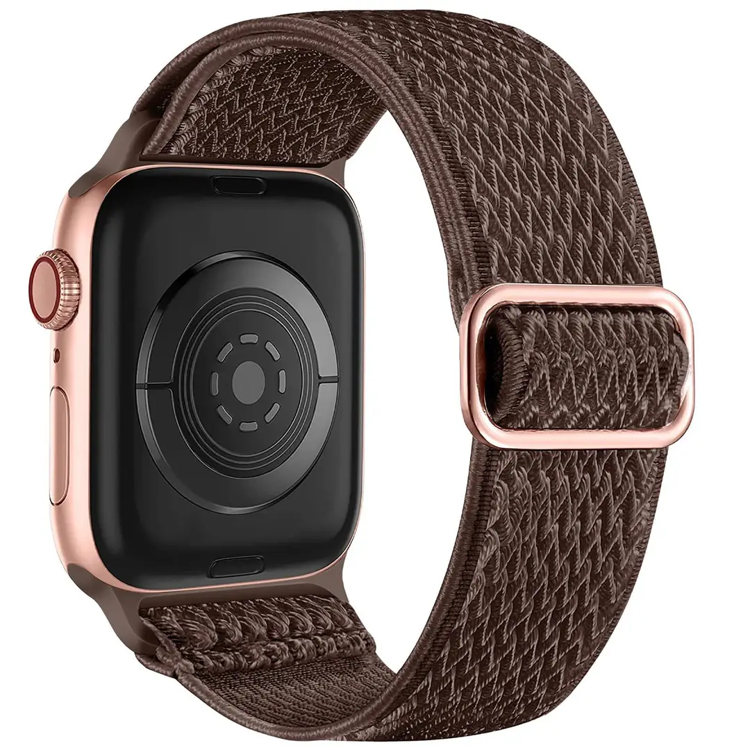 Wavy Apple Watch Strap for Apple Watch Stretch Japanese Buckle Nylon Compatible Iwatch Watch Strap