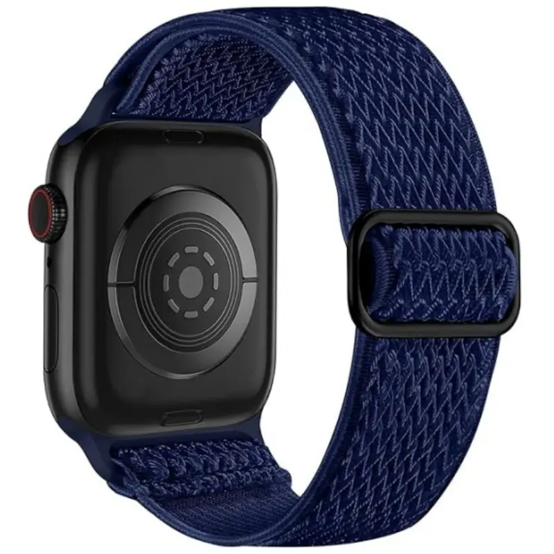 Wavy Apple Watch Strap for Apple Watch Stretch Japanese Buckle Nylon Compatible Iwatch Watch Strap