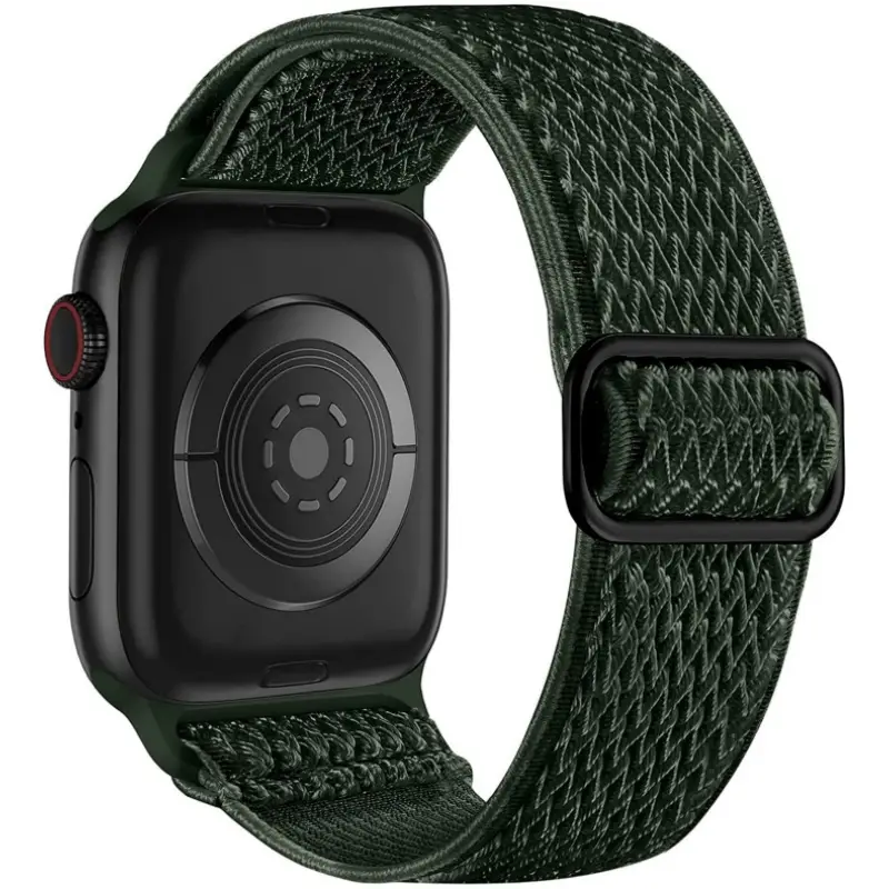 Wavy Apple Watch Strap for Apple Watch Stretch Japanese Buckle Nylon Compatible Iwatch Watch Strap