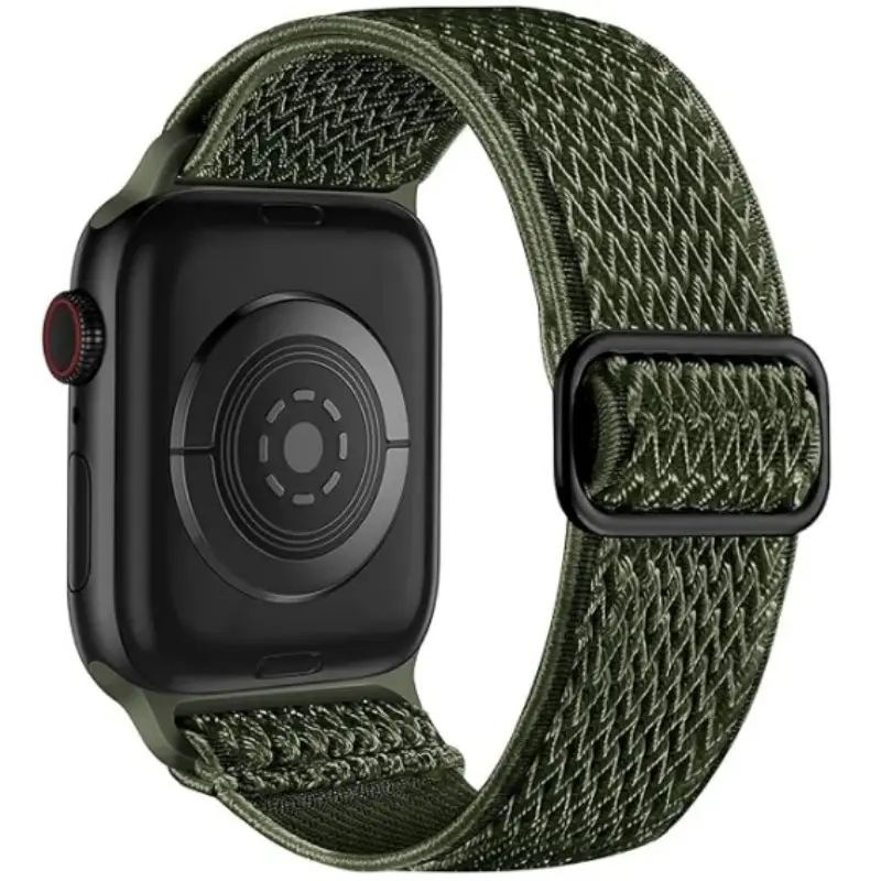 Wavy Apple Watch Strap for Apple Watch Stretch Japanese Buckle Nylon Compatible Iwatch Watch Strap
