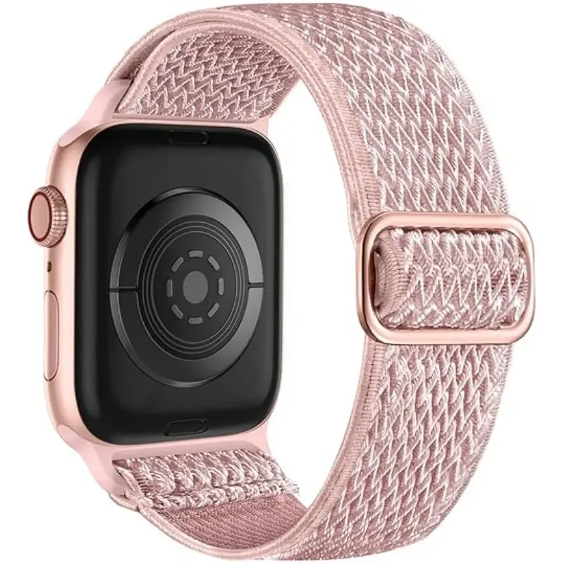 Wavy Apple Watch Strap for Apple Watch Stretch Japanese Buckle Nylon Compatible Iwatch Watch Strap