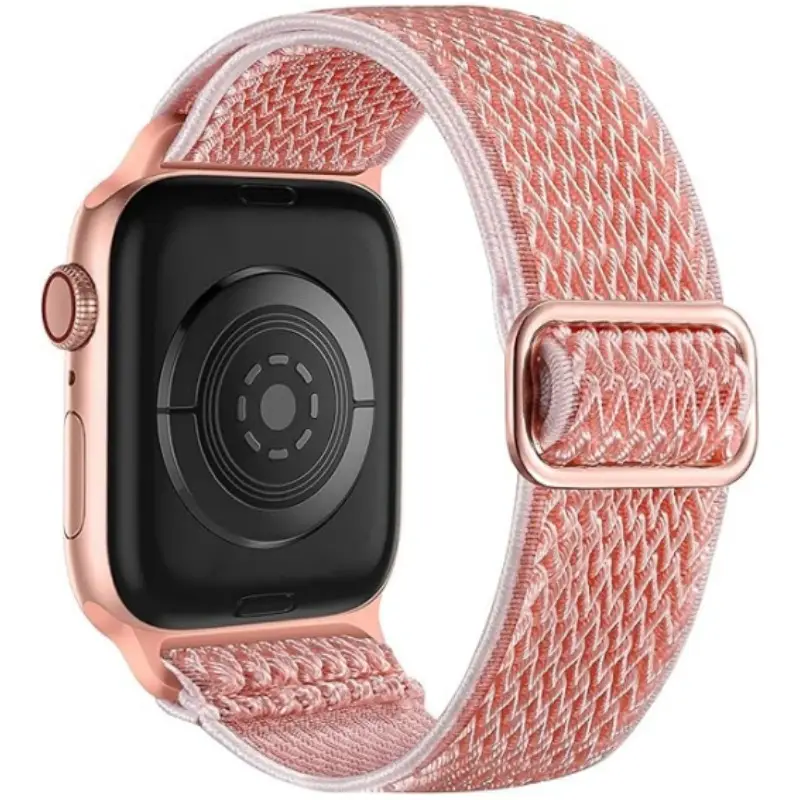 Wavy Apple Watch Strap for Apple Watch Stretch Japanese Buckle Nylon Compatible Iwatch Watch Strap